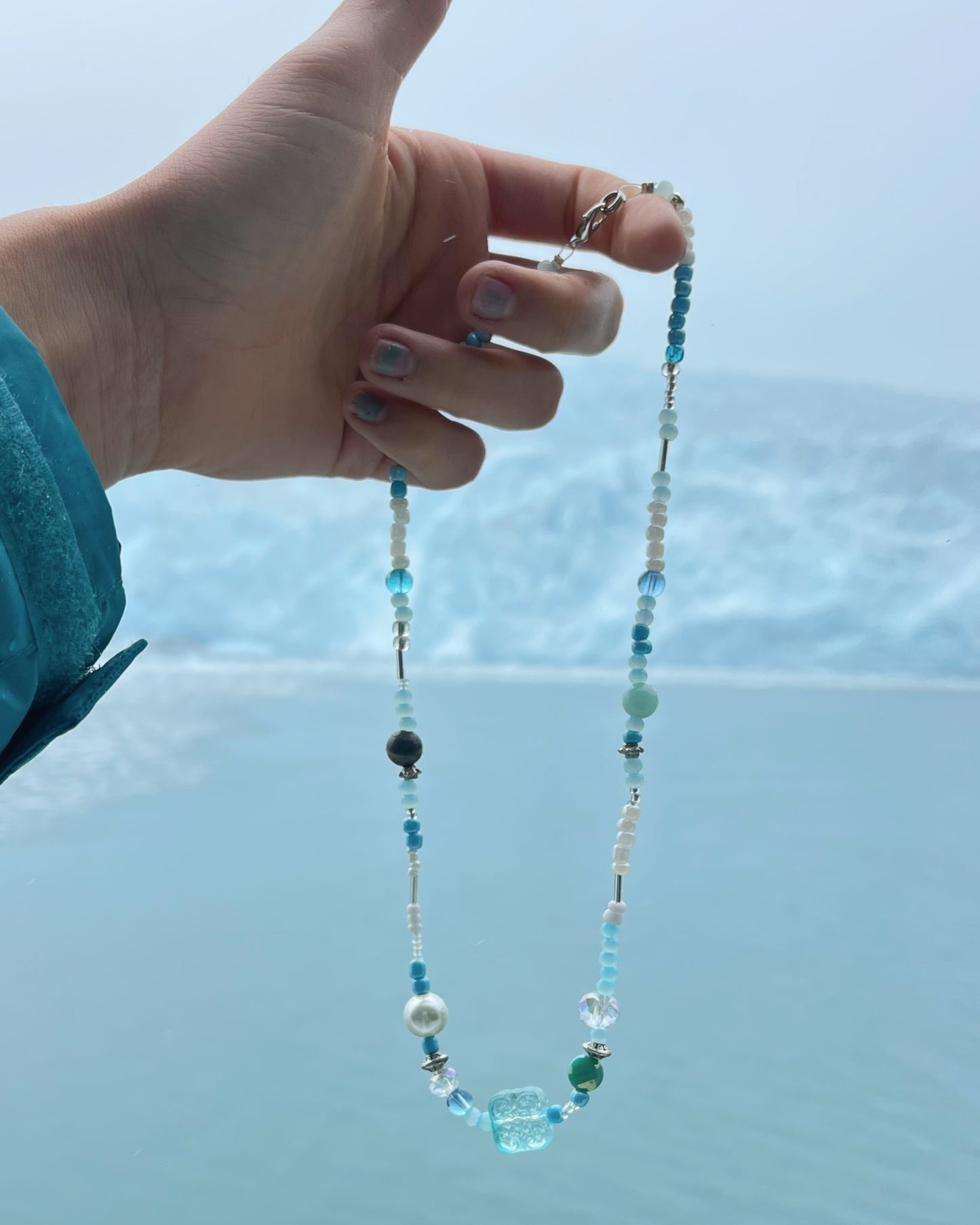 Glacial Blues Necklace