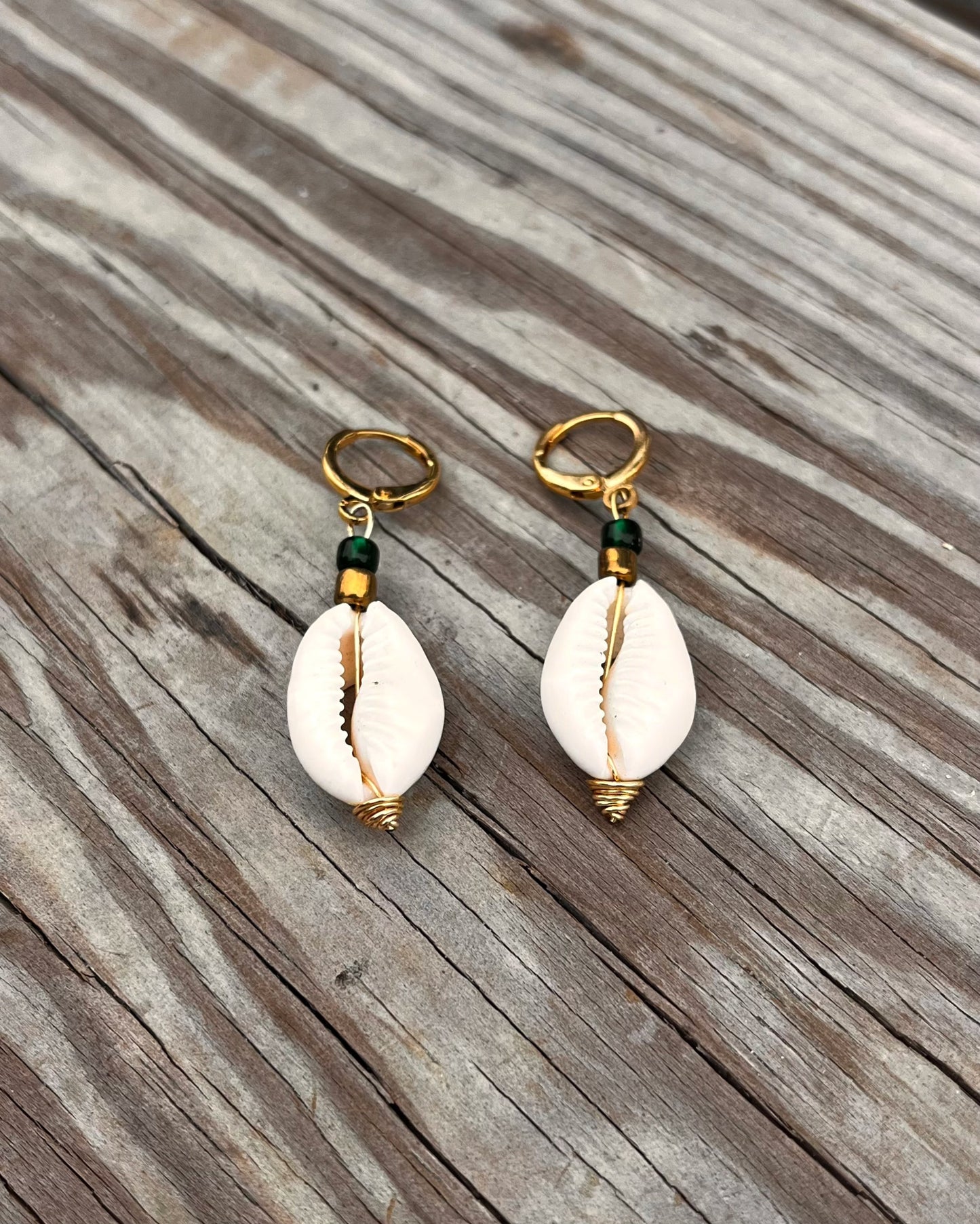 Forest floor earrings