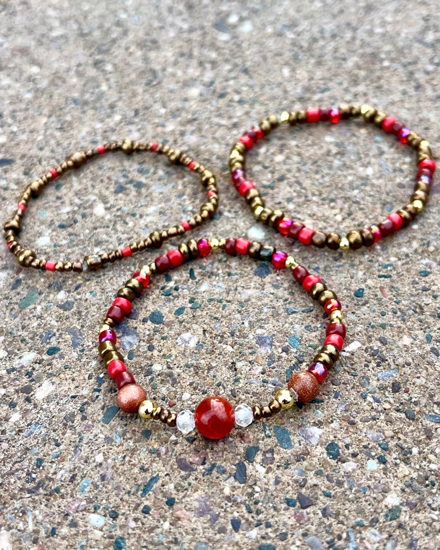 Carmel Apple Bracelet Set