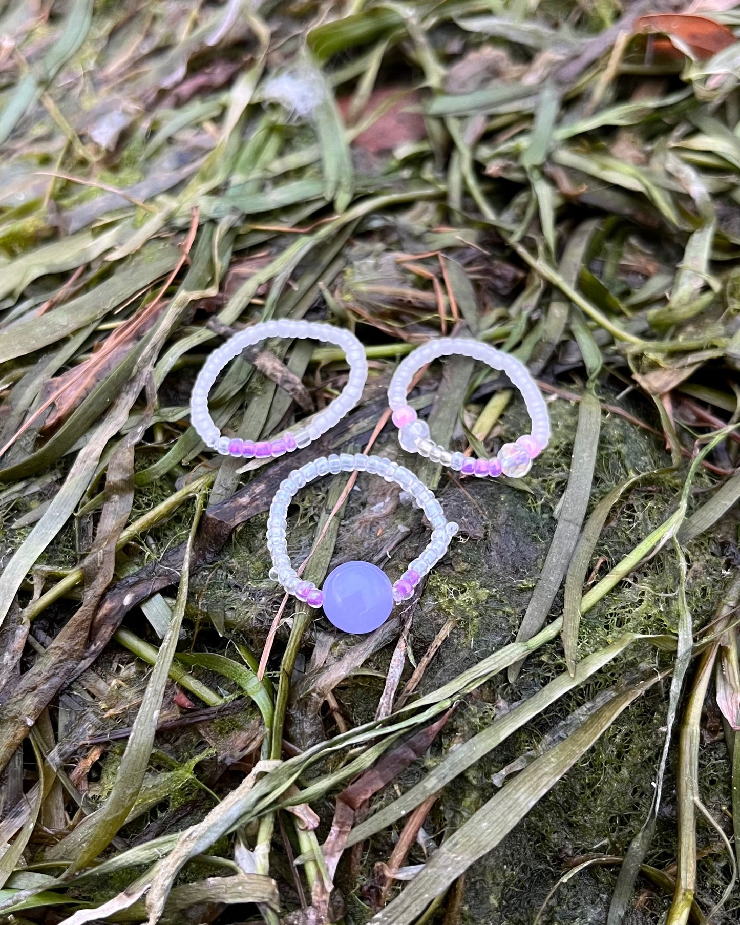 Fireweed Ring Set