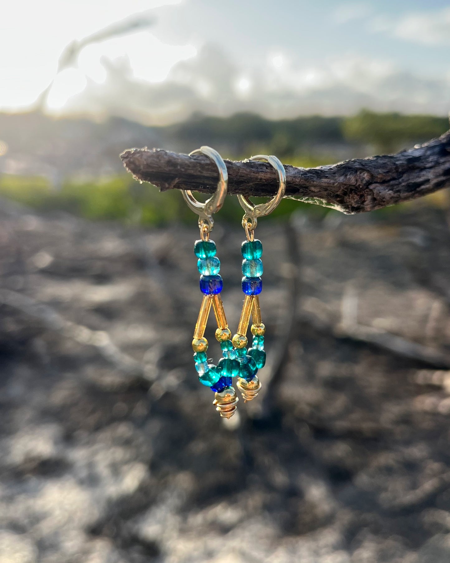 Blue Horizon Earrings