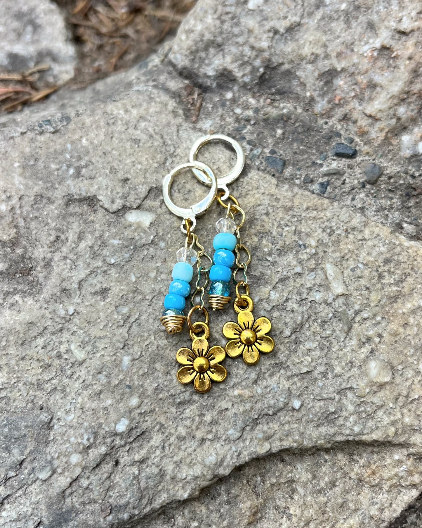 Weeping Daisy Earrings