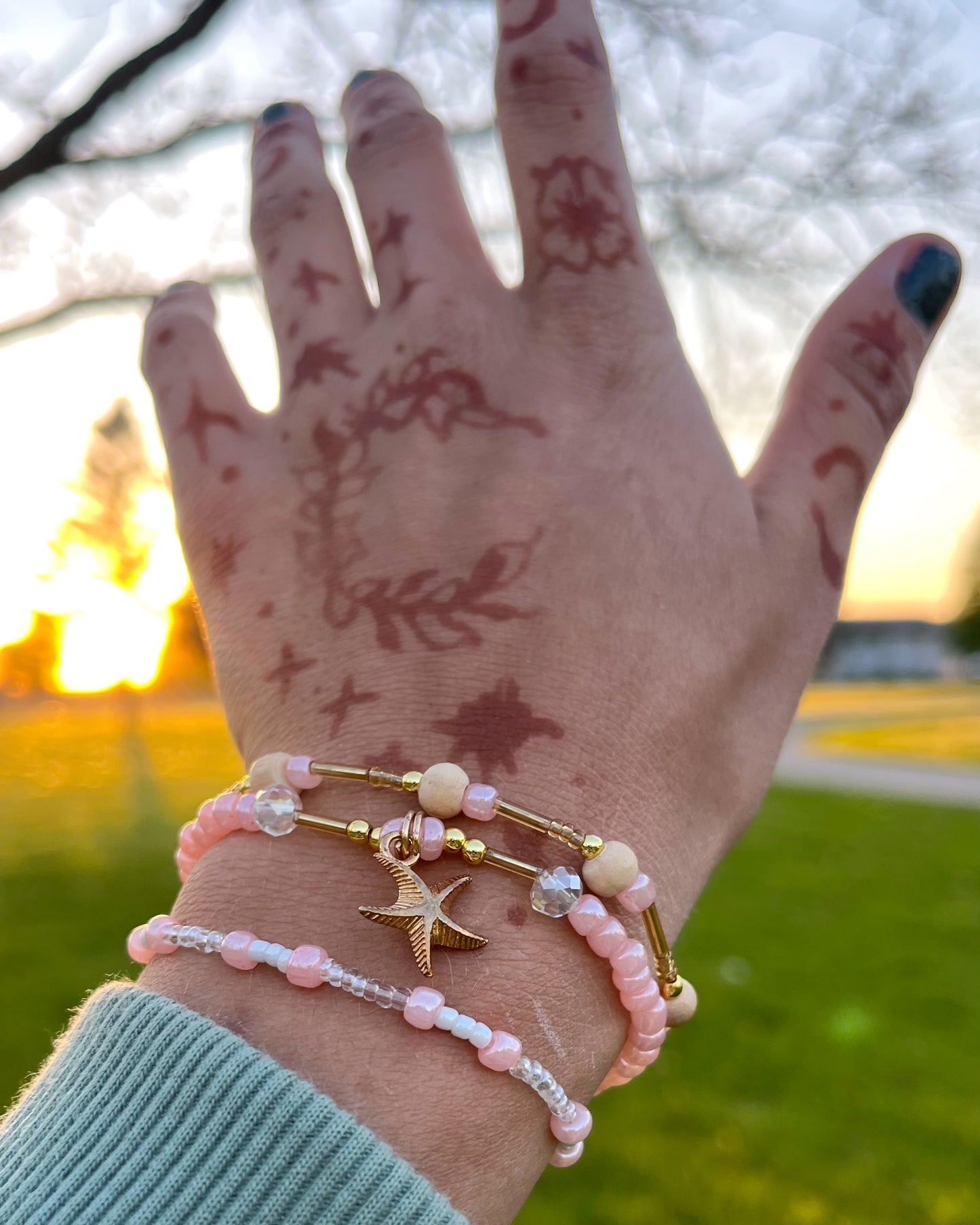 Feeling Peachy Bracelet Set