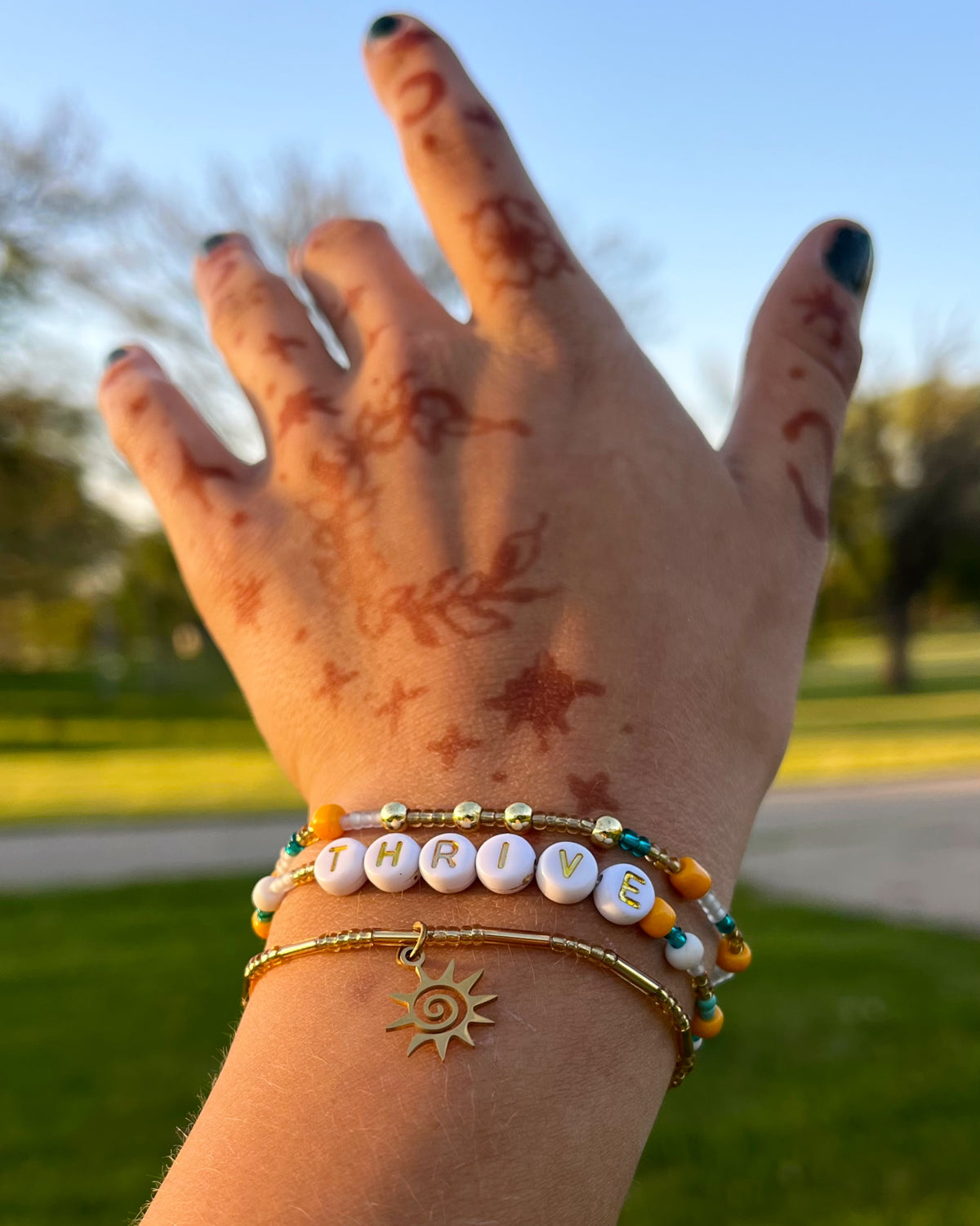 Thrive And Shine Bracelet Set