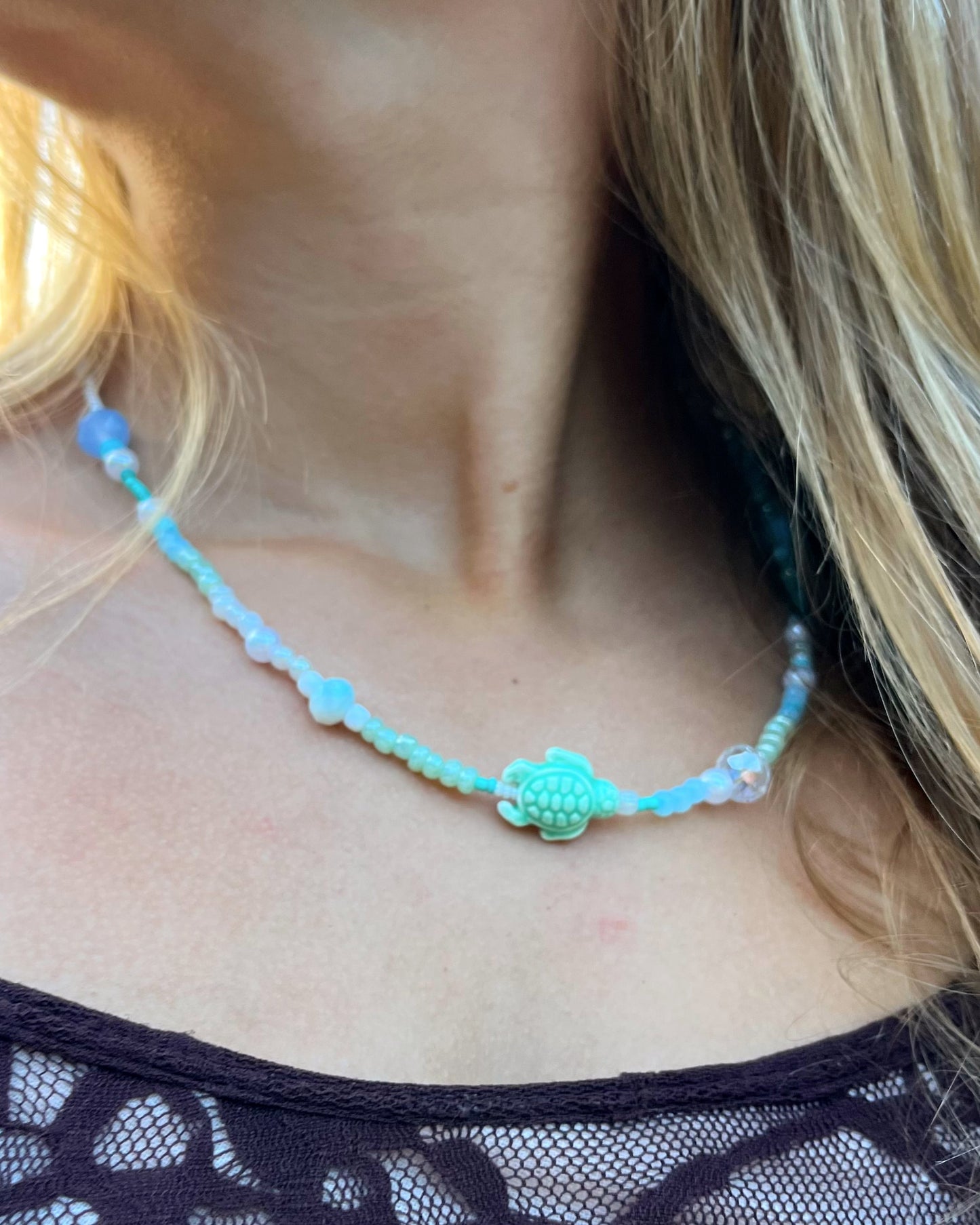 Arctic Turtle Necklace