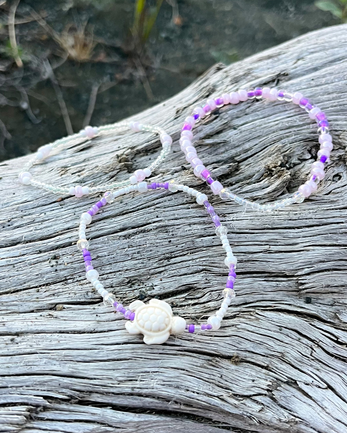 Lupine Turtle Bracelet Set