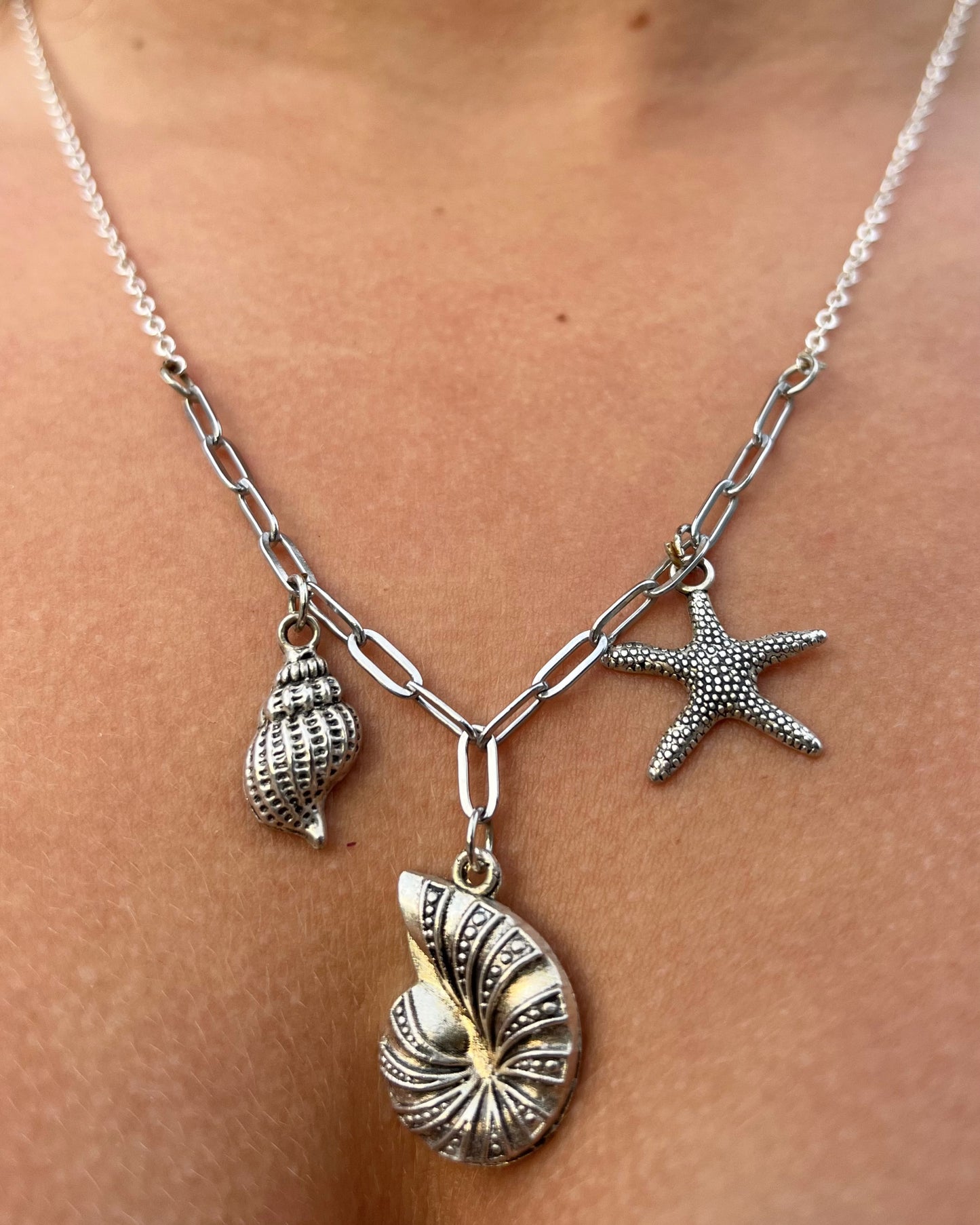 Silver Horizon Necklace