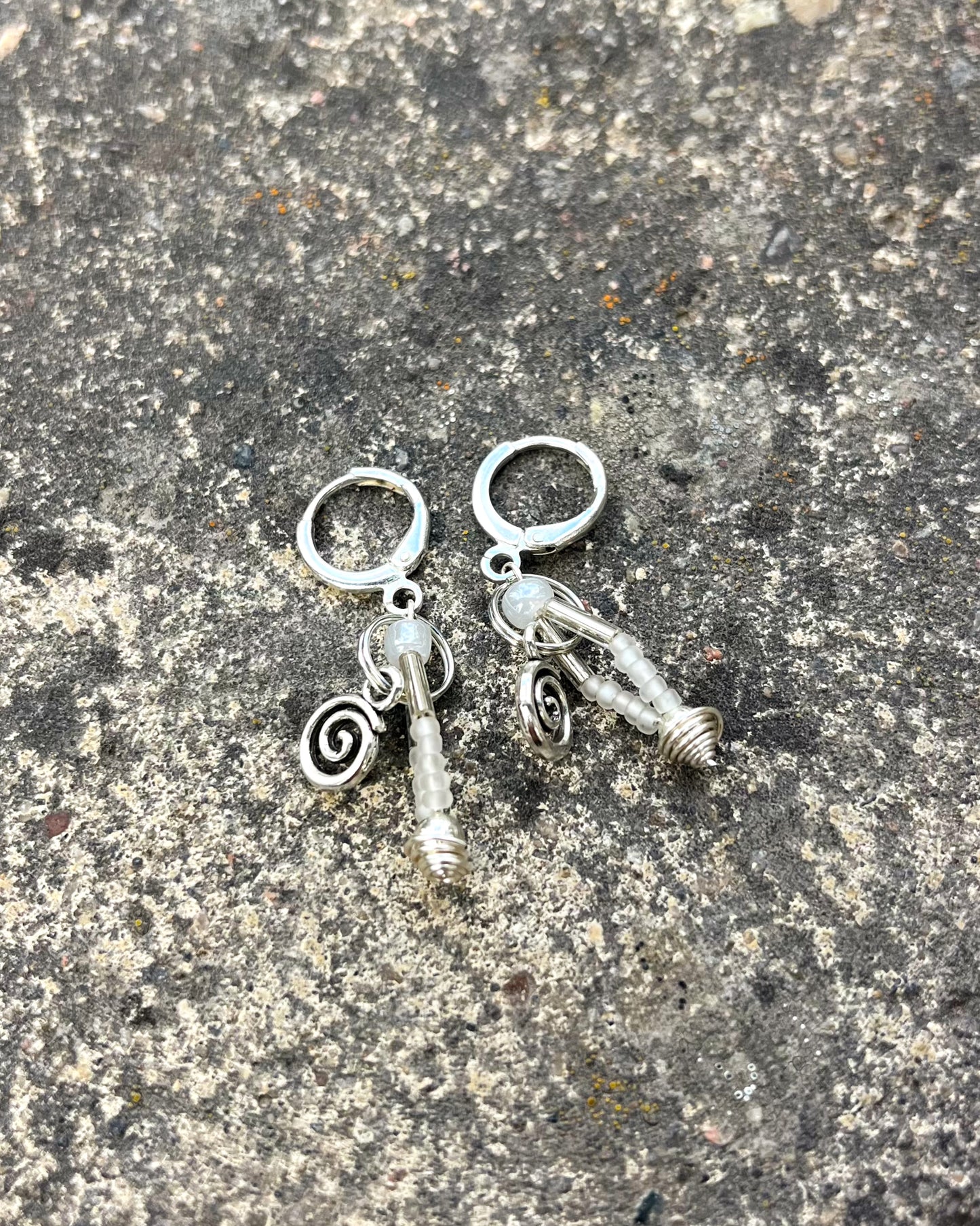 Whimsical Spiral Earrings