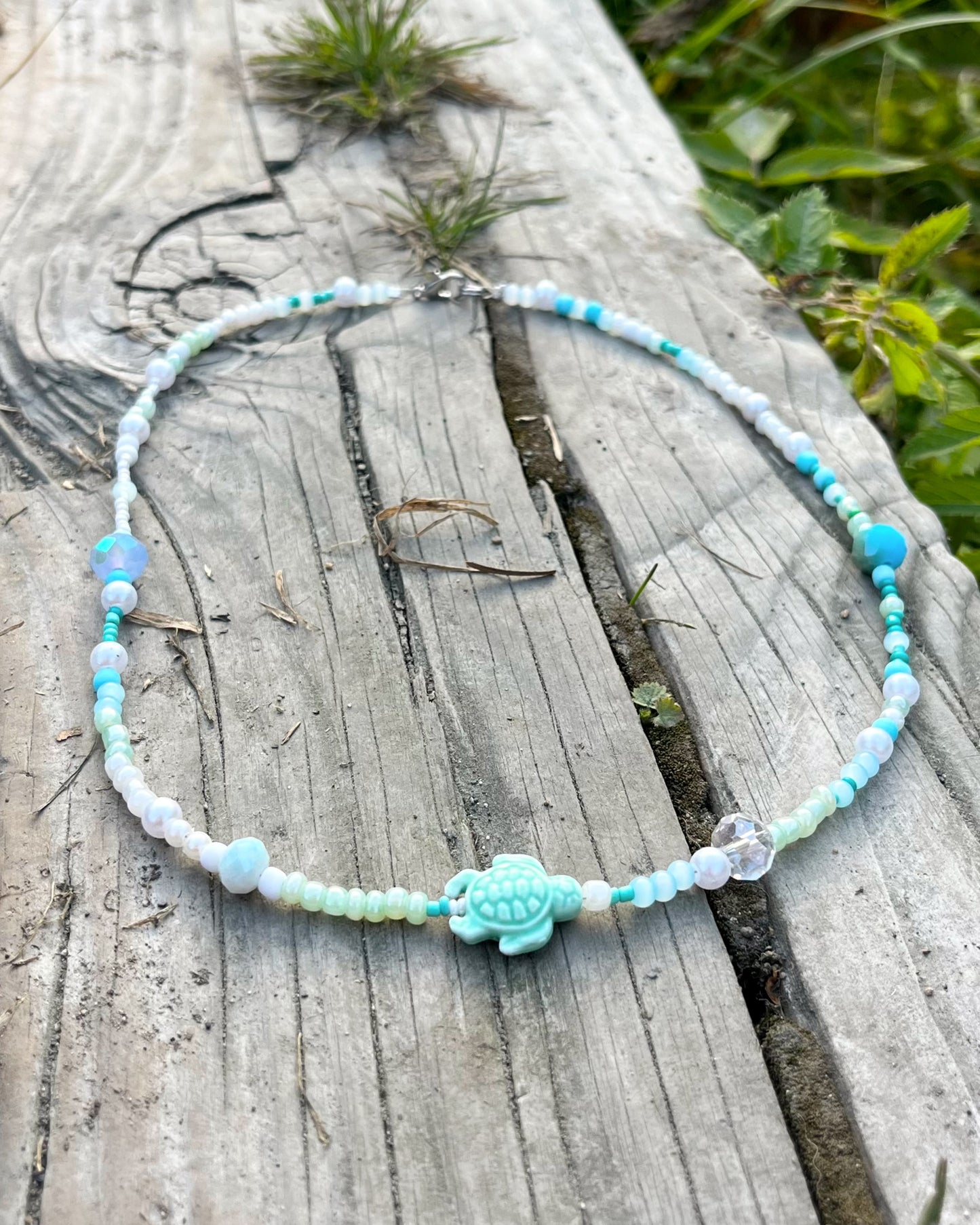 Arctic Turtle Necklace