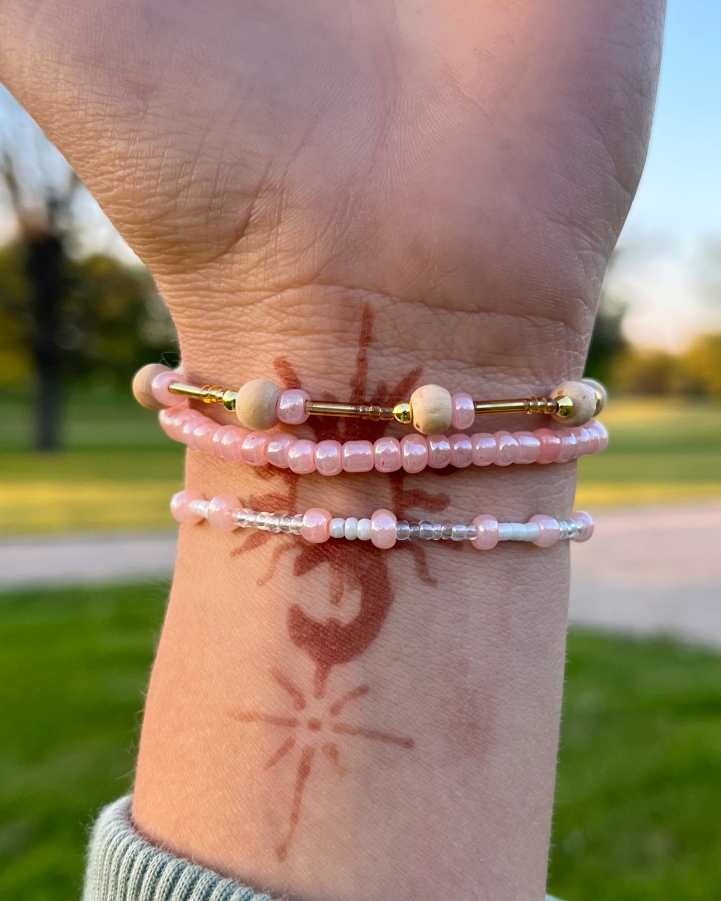 Feeling Peachy Bracelet Set