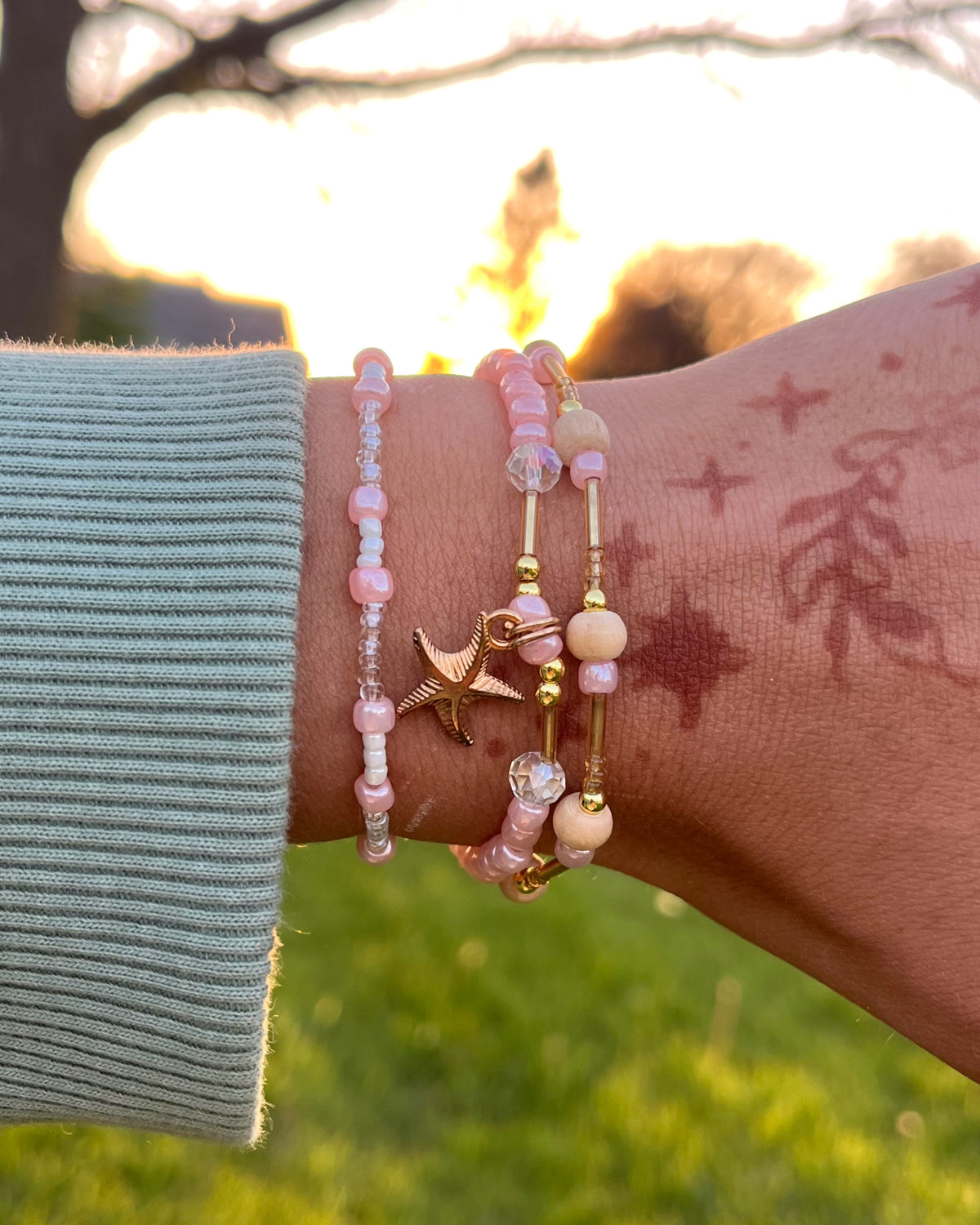 Feeling Peachy Bracelet Set