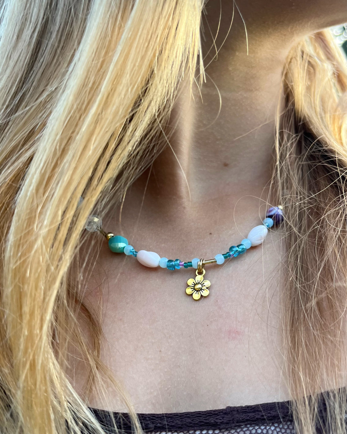 Forget Me Not Necklace
