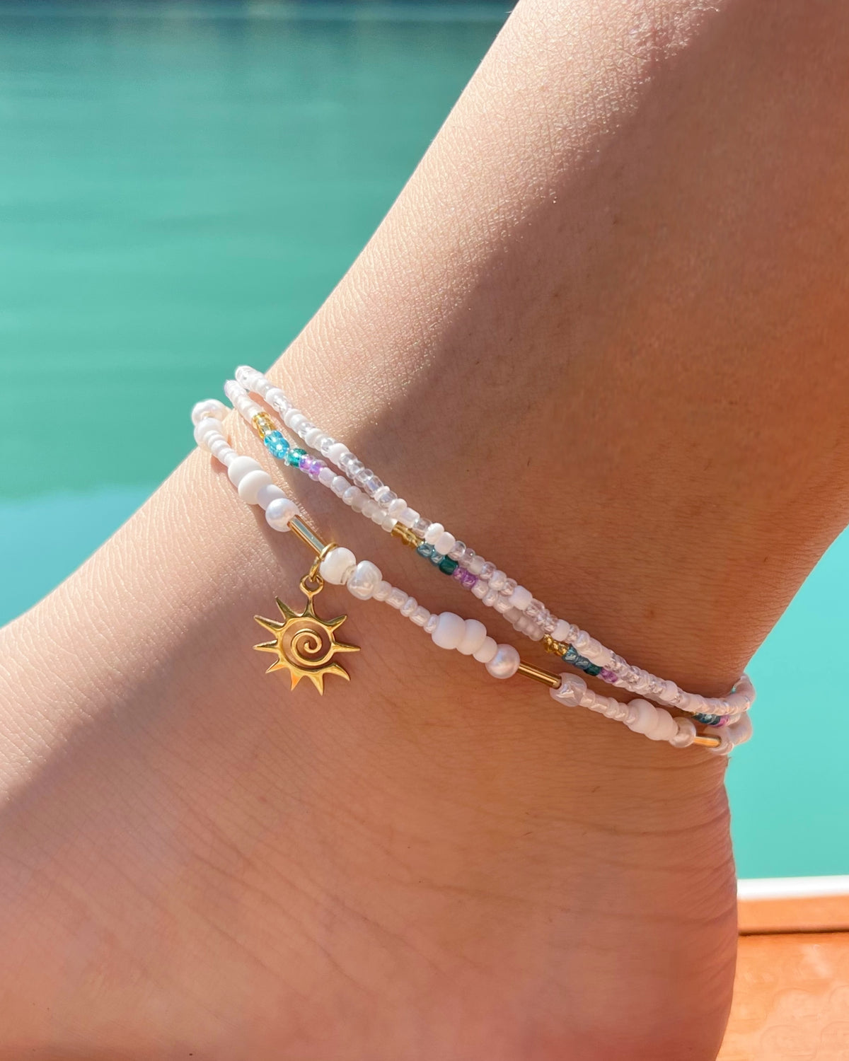 Midnight Sun Anklet Set