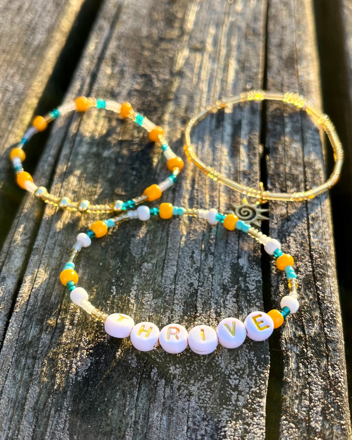 Thrive And Shine Bracelet Set