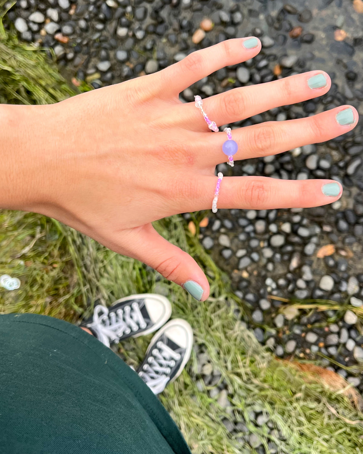 Fireweed Ring Set