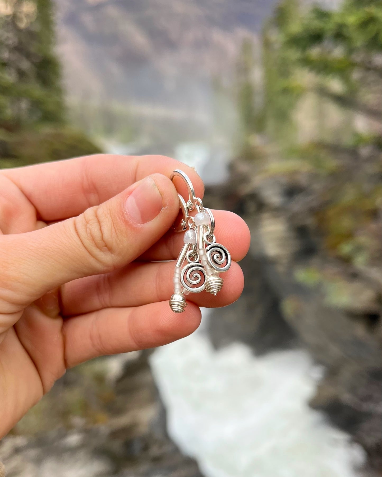 Whimsical Spiral Earrings