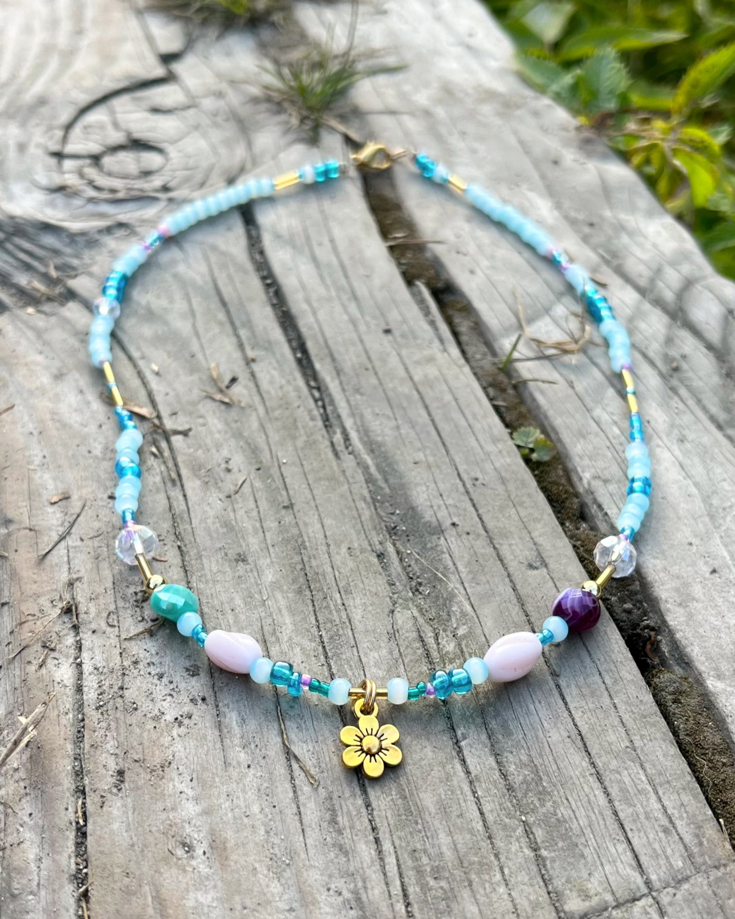 Forget Me Not Necklace