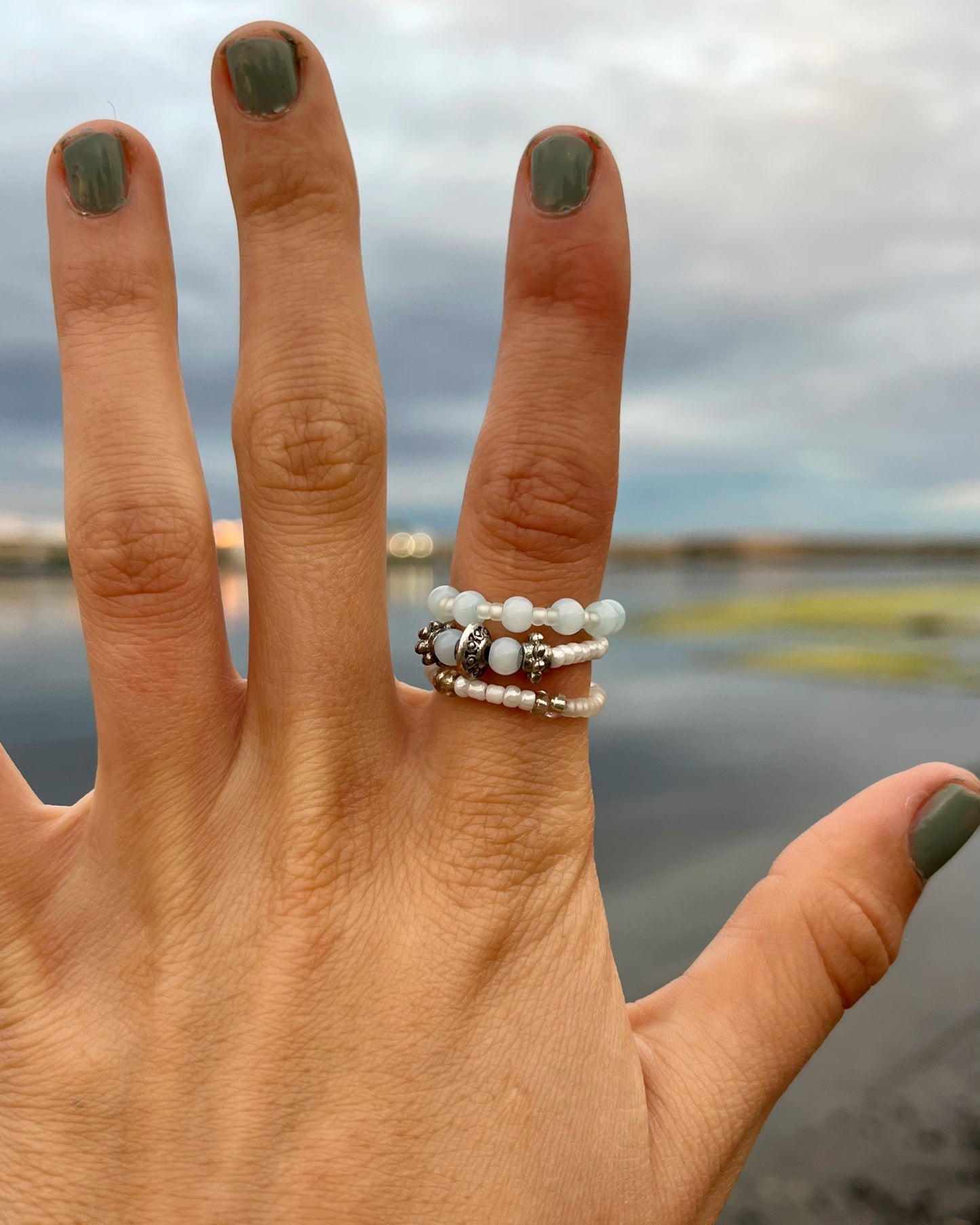 Glacial Ring Set