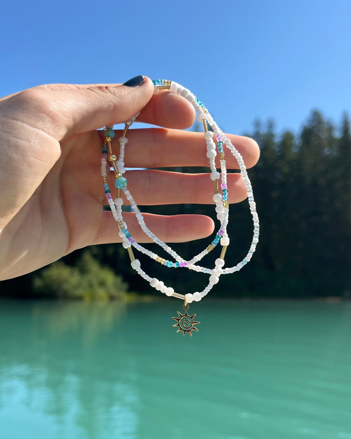 Midnight Sun Anklet Set