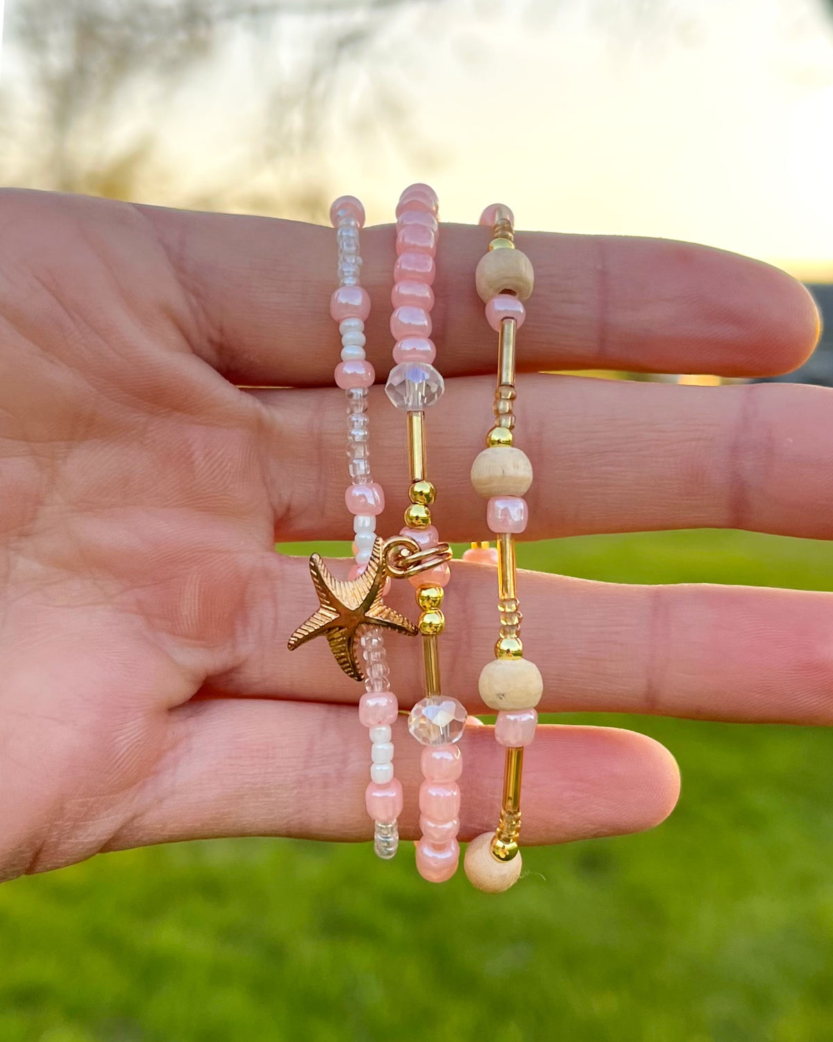 Feeling Peachy Bracelet Set