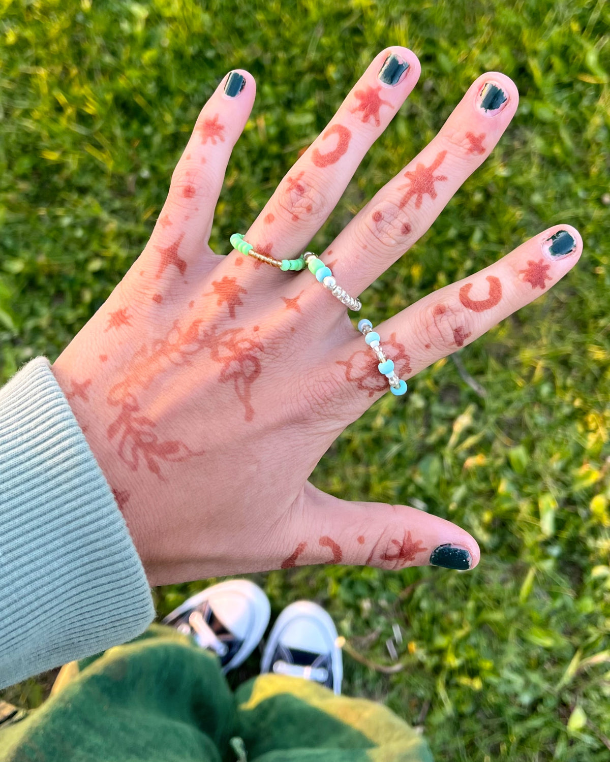 Tart Turquoise Ring Set
