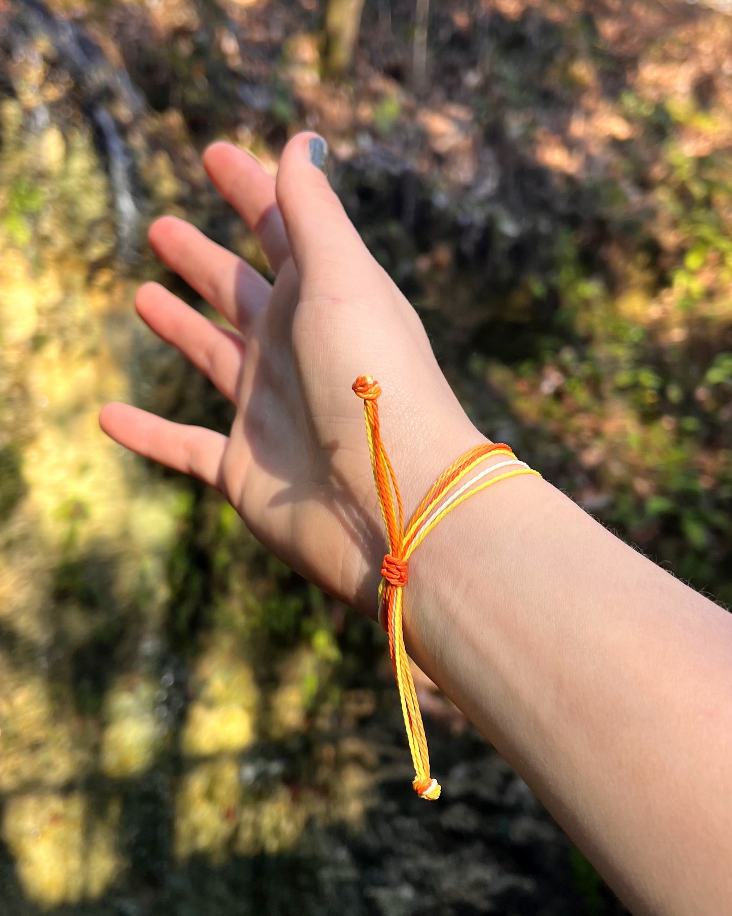 Citrus wax string bracelet