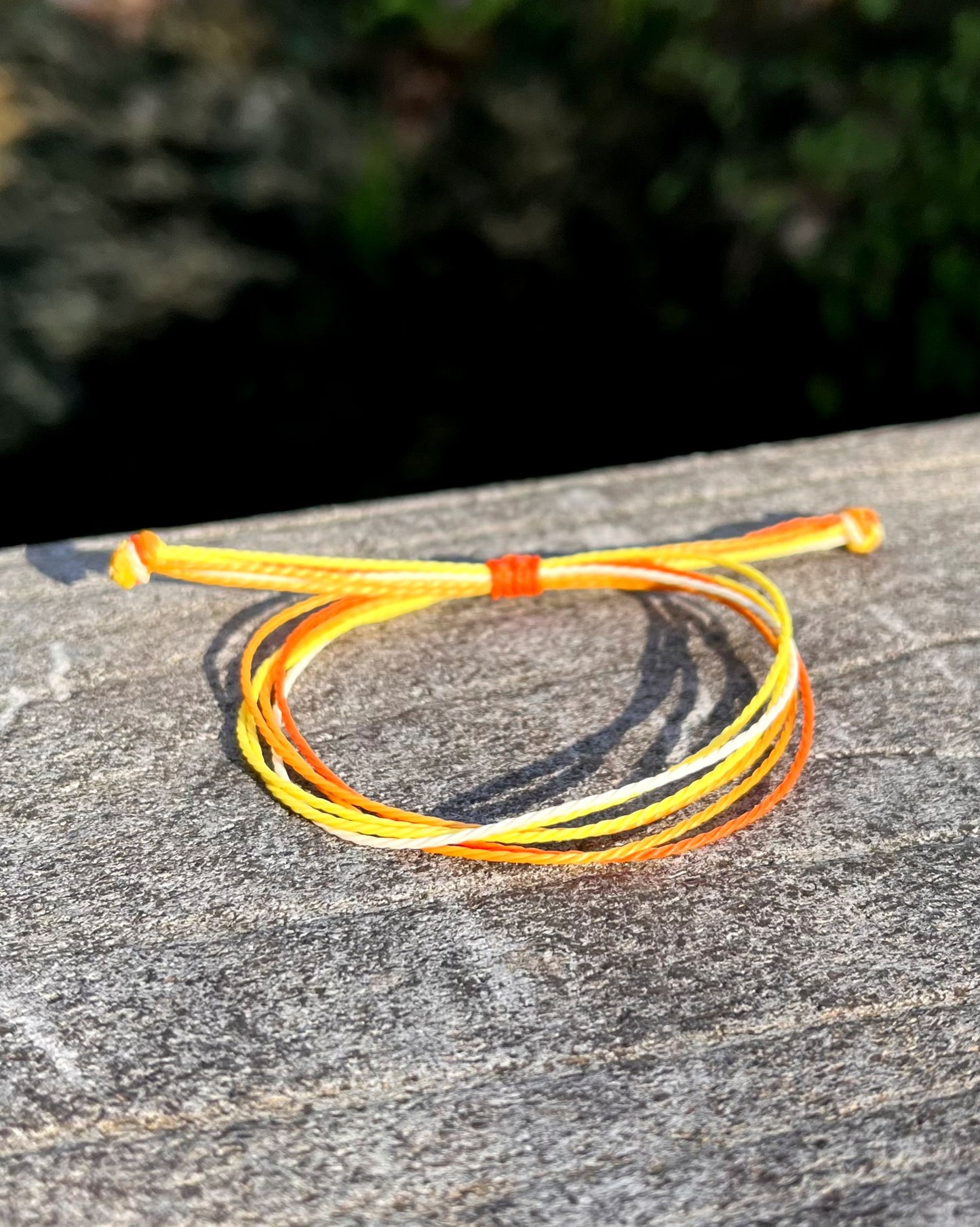 Citrus wax string bracelet